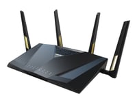ASUS RT-AX88U PRO - Trådlös router - 8-ports-switch - GigE - Wi-Fi 6 - Dubbelband