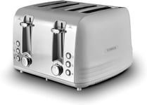 Tower Ash 4 Slice Toaster T20081GRY (Grey)