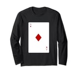 Ace Of Diamonds Costume Long Sleeve T-Shirt