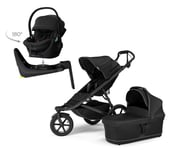 Thule Urban Glide 3 duovagn + Maple babyskydd & bas