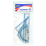 HELIX 15CM GEOMETRY SET MATHS SET 4 PIECE SET MATHS STUDENT STATIONERY SET NEW