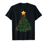 Christmas Tree Music Notes Musical Christmas Carols Songs T-Shirt