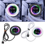 2.1in AIO Computer Temp Monitor CPU Cooler LCD Display Upgrade Kit For Water Coo