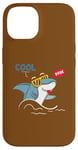 Coque pour iPhone 14 Cool Dude – Soyez votre auto-rester au frais – Requin cool avec lunettes