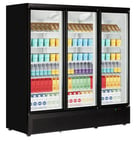 NEW ATOM MAXI C3DB TRIPLE GLASS DOOR DISPLAY DRINKS & SANDWICH FRIDGE RRP £5162