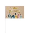 Folat BV Waving flag 'Welcome Sint & Piet' 30x20cm