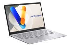 ASUS VivoBook 14 S1404VA-DRNK654W - Conception de charnière à 180 degrés - Intel Core i5 - 1335U / jusqu'à 4.6 GHz - Win 11 Home - Carte graphique Intel Iris Xe - 16 Go RAM - 1 To SSD NVMe - 14" 1920 x 1080 (Full HD) - Wi-Fi 5 - argent cool