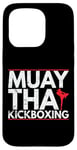 Coque pour iPhone 15 Pro Kickboxing Muay Thai Précision et Endurance