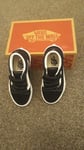 Vans Trainers Kids Off The Wall Old Skool Platform Unisex Black TRAINER UK 11