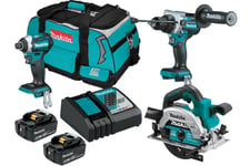 Makita 18V Drill, Driver & Saw 3 Piece LXT 5.0Ah Kit in Tools & Hardware > Power Tools > Saws > Circular Saws