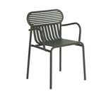 Petite Friture - Week-End Chair With Armrests, Glass Green