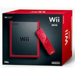 Nintendo Wii Mini - Console De Jeux - Rouge, Noir Mat