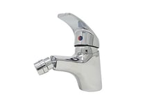 Robinet mélangeur salle de bain bidet maison tête mobile gris silver basic 8413