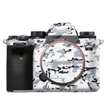 Coque de protection pour appareil photo A9M2,Film autocollant Premium pour Sony ILCE-9 II,Alpha 9 II - Type Snow Camouflage #A