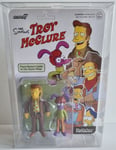 The Simpsons Troy McClure Fuzzy Bunny Super7 ReAction Action Figure With Case