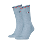 Tommy Hilfiger Tommy Hilfiger Unisex Crew socks 2 pack Blå