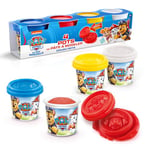 Canal Toys - Paw Patrol - Lot de 4 pots de pâte à modeler Pat’Patrouille - PPC 030