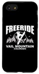 Coque pour iPhone SE (2020) / 7 / 8 Snowboard Freeride Vail Mountain Colorado