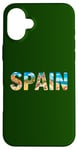 Coque pour iPhone 16 Plus Tenue de voyage de vacances en Espagne