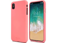 Vega Mercury Soft Feeling Iphone 15 6.1 Różowy Mat Etui Nakładka Metal Case Jelly>