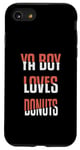 Coque pour iPhone SE (2020) / 7 / 8 Donut Lover Donut Costume Costume Costume pour Amoureux de Donut