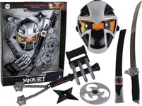 Leantoys Ninja Warrior Svärd Mask Shuriken Disk Klor Kluster