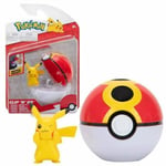 Pack Clip 'n' Go Figurine Pikachu Et Bis Ball - 6555 Pikachu / Pkw0159