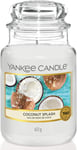 Yankee Candle Scented Candle , Coconut Splash Large Jar Candle , Long Burning C