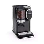 Cuisinart One Cup Grind And Brew Coffee Machine, Bean to cup, Single serve Filter coffee, Stainless steel conical burr grinder, Adjust coffee strength, 3 cup sizes, Reusable filter pod, Black