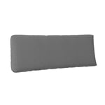 Vicco Coussins de palettes Coussins de dossier , Gris, 120 x 40 cm