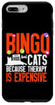 iPhone 7 Plus/8 Plus Bingo Player Cat Bingo And Cats Because Therapy Is Expensive Case