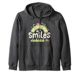 Disney Pixar Cars 2 Miles Of Smiles McQueen Mater Chest Logo Zip Hoodie