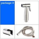 Pommeau de douche à main en acier inoxydable pour lavement anal,autonettoyant,pulvérisateur de bidet,déterminer,lavage des toilettes,PLANdouchette WC,K5 - Type package 4