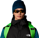 The North Face U Reversible Highline Beanie Retkeilyvaatteet MIDNIGHT PETROL