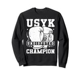 Undisputed World Champion My Hero USY Funny Sweatshirt