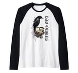 Vintage Bad Omens Raven & Skull Shirt - Classic Rock Music Raglan Baseball Tee