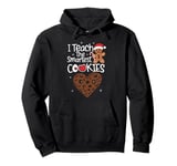 I Teach The Smartest Cookies Christmas Gingerbread Kids Boys Pullover Hoodie