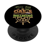 Oasis of Wellbeing - Morro Bay PopSockets Adhesive PopGrip