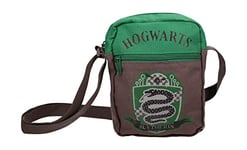 SD TOYS Unisex's Bolsa Pequeña Tela Canvas Slytherin Harry Potter Small Bag, Multicoloured, Mide 17 x 23 cm