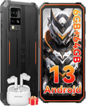 Blackview BV4800 Rugged Smartphone, 6GB RAM+64GB ROM /2TB TF Rugged Phone, 13 4G