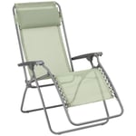 Lafuma Mobilier - Fauteuil Relax Jardin - Chaise Longue Zéro Gravité - Rt 2 - Batyline® Iso - Vert Moss