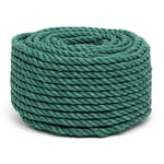 Flandria 20023 Corde en Polypropylène Ø 12 mm x 50 m, Vert