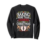 Baking More Than Cookies This Christmas Pregnancy Baby Baker Sweatshirt