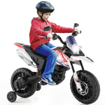 12V Battery Electric Toddler Motorbike Licensed Aprilia Kids Ride On Motorcycle