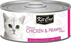 Kit Cat Kit Cat Chicken & Prawn Puszka 80G