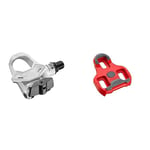 Look Keo 2 Max Pedal, White & Cycle - KEO Grip Cycling Cleats with Memory Positioner Function