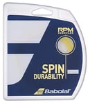 Babolat RPM Hurricane, Cordage pour Raquette de Tennis, 12M, 1.25mm, Jaune