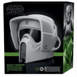 Disney Parks STAR WARS: THE BLACK SERIES SCOUT TROOPER ELECTRONIC HELMET New Box