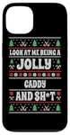 iPhone 13 Funny Golf Caddy Ugly Christmas Design Xmas Themed Case