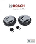 BOSCH Genuine Wheel Set (To Fit: FONTUS Cordless Pressure Washer)